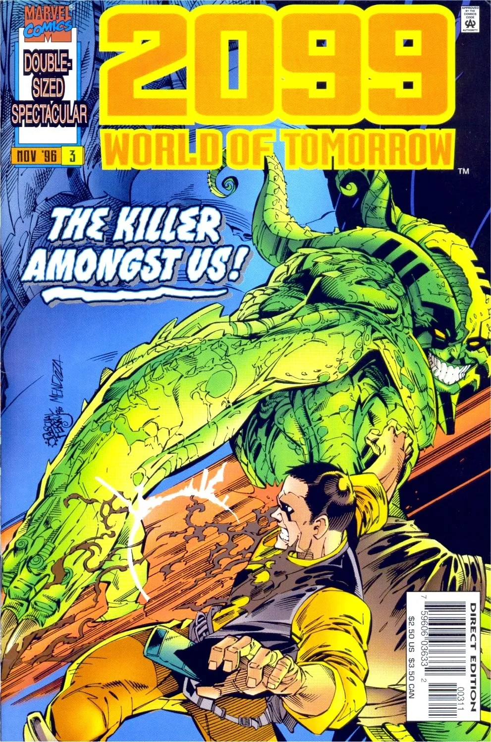 2099 World of Tomorrow Issue 3 (1996) - Read Free Comics Online in HD Quality page 1