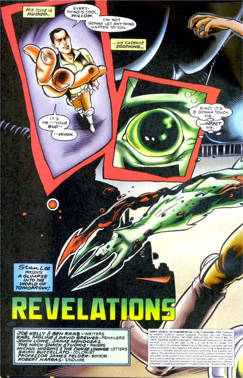 2099 World of Tomorrow Issue 3 (1996) - Read Free Comics Online in HD Quality page 3