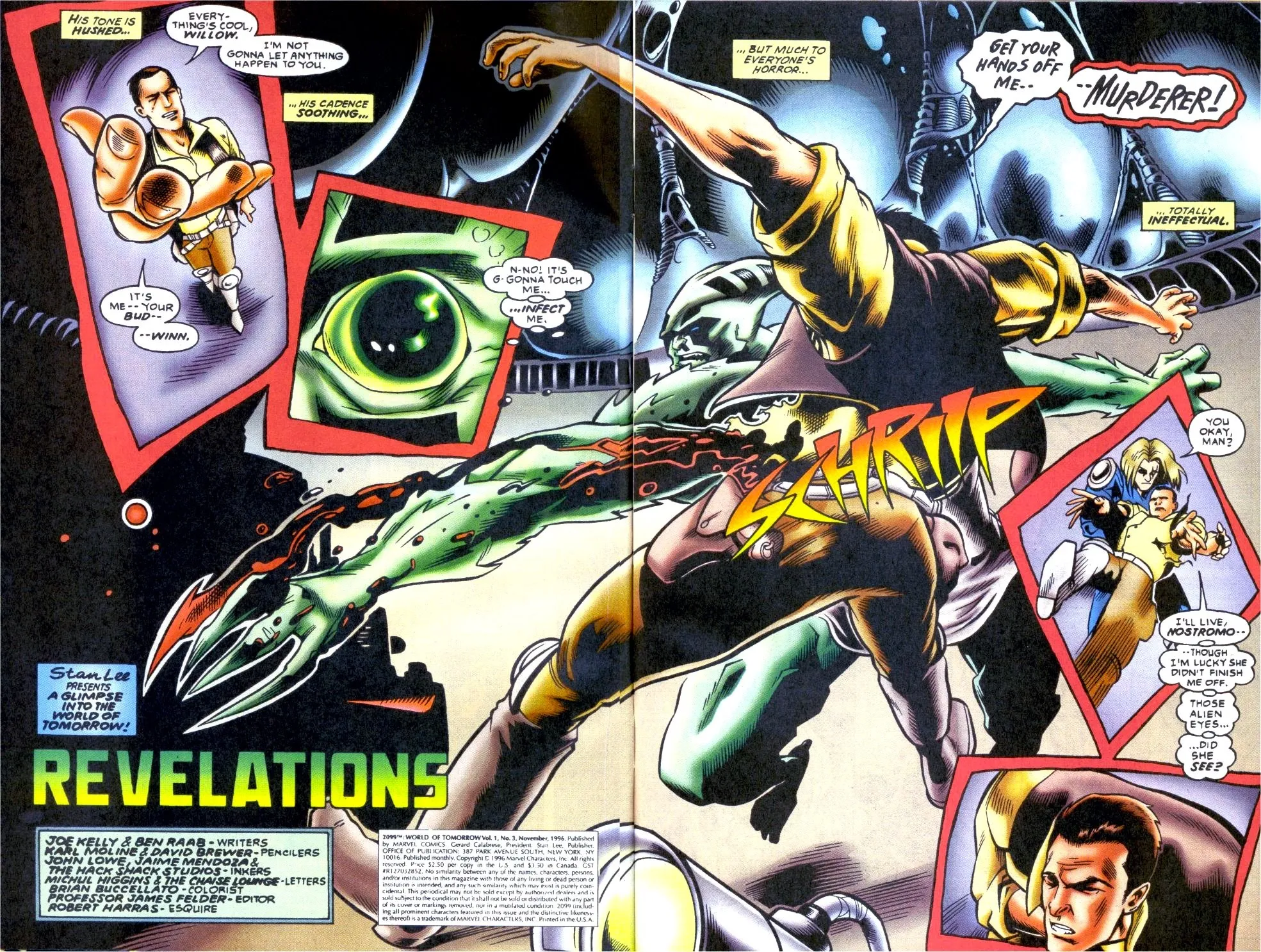 2099 World of Tomorrow Issue 3 (1996) - Read Free Comics Online in HD Quality page 5