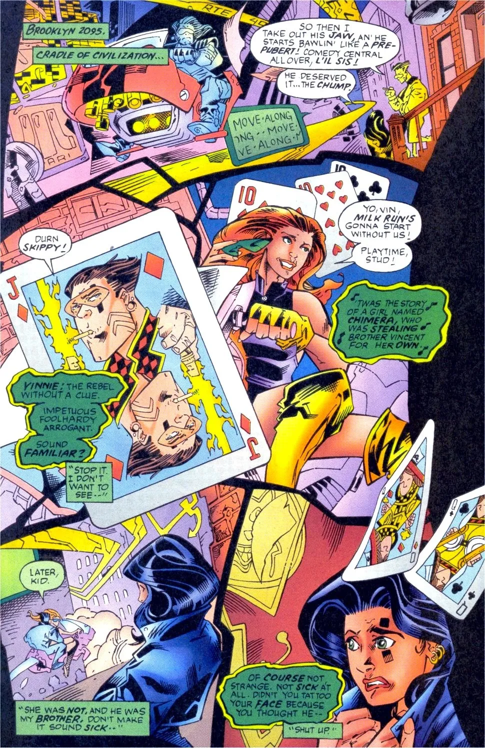 2099 World of Tomorrow Issue 5 (1996) - Read Free Comics Online in HD Quality page 14