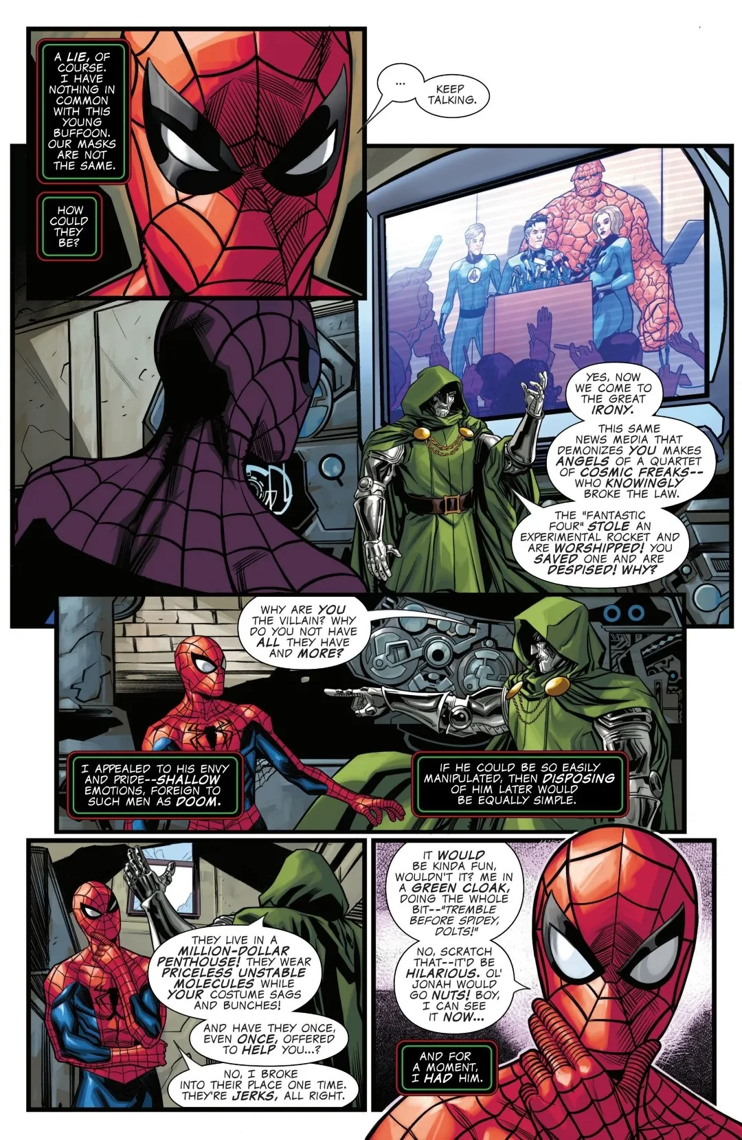 Challenges of Doom Spider-Man Issue 1 (2026) - Read Free Comics Online in HD Quality page 9