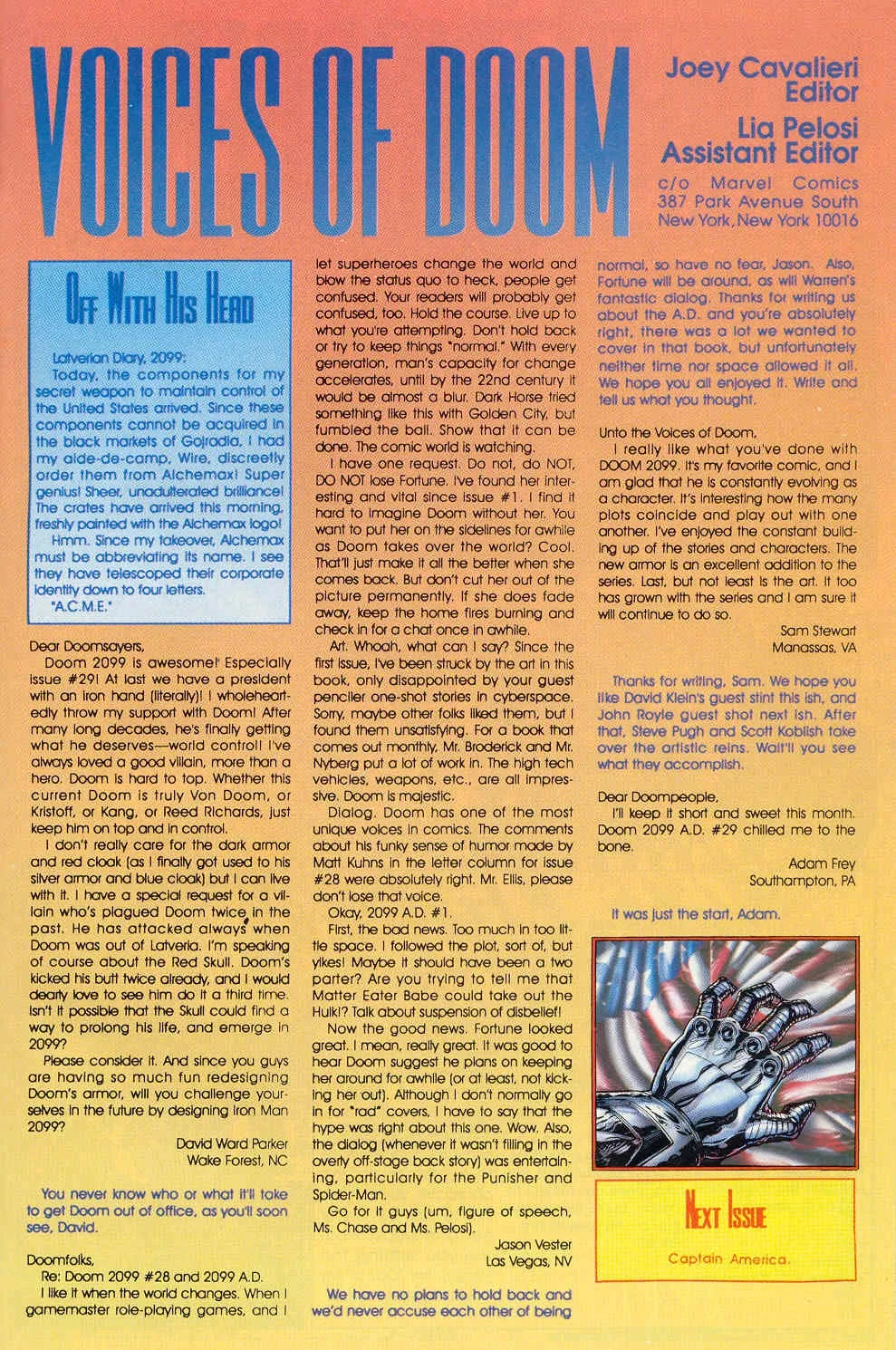 Doom 2099 Issue 32 (1995) - Read Free Comics Online in HD Quality page 24