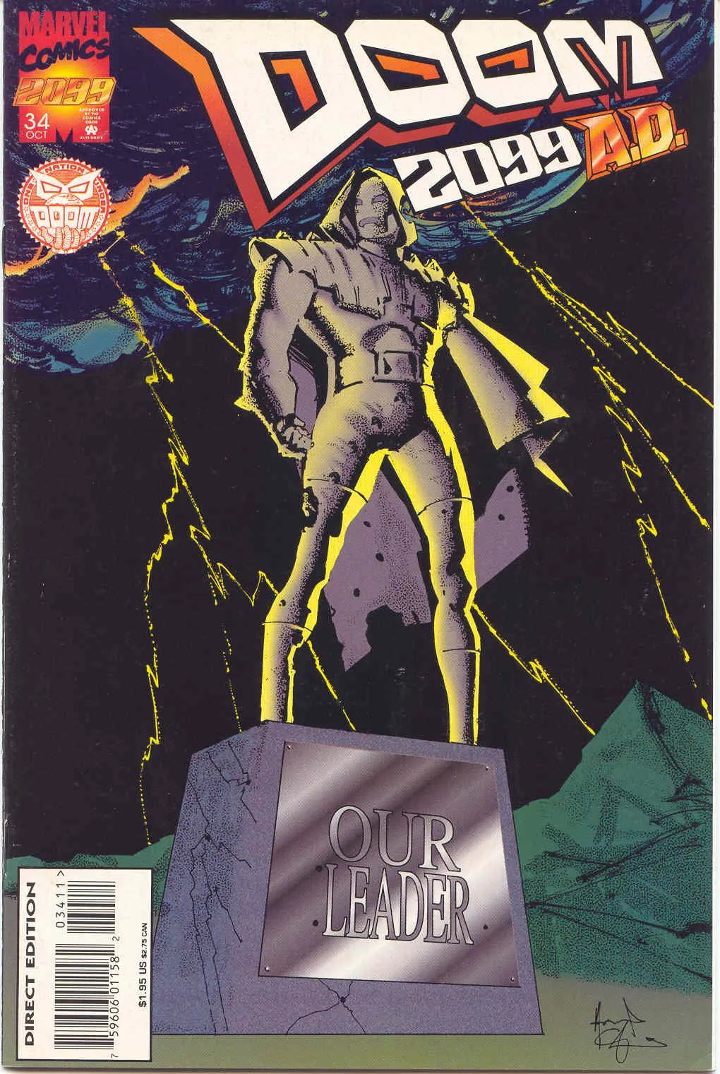 Doom 2099 Issue 34 (1995) - Read Free Comics Online in HD Quality page 1