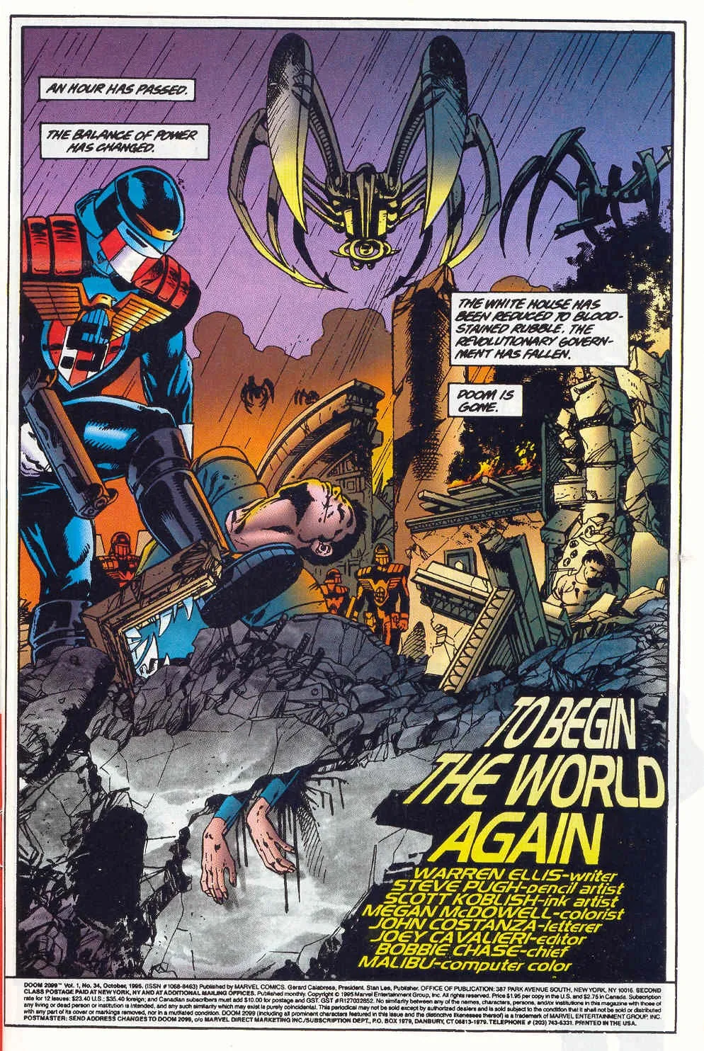 Doom 2099 Issue 34 (1995) - Read Free Comics Online in HD Quality page 2