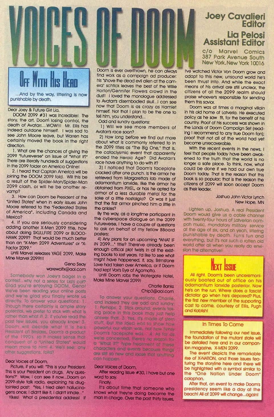 Doom 2099 Issue 34 (1995) - Read Free Comics Online in HD Quality page 24