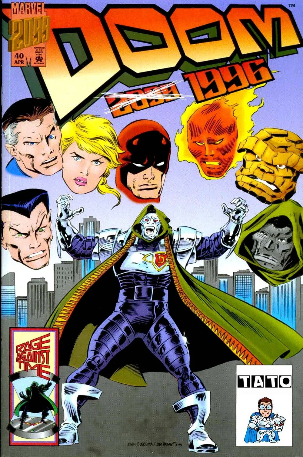 Doom 2099 Issue 40 (1996) - Read Free Comics Online in HD Quality page 1