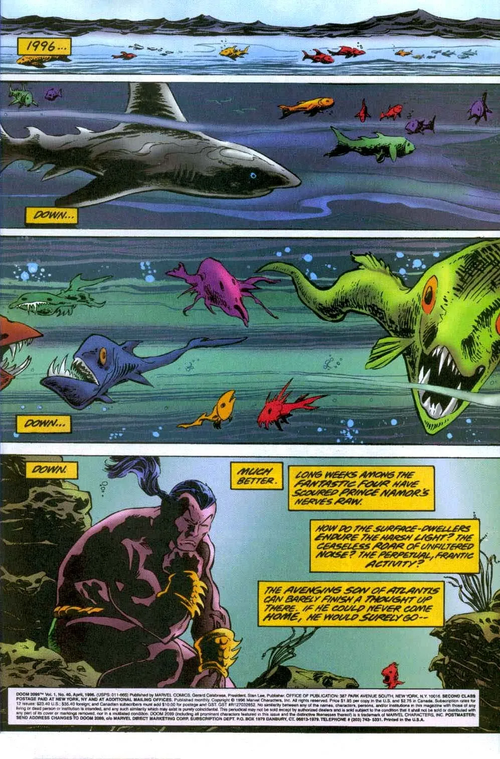 Doom 2099 Issue 40 (1996) - Read Free Comics Online in HD Quality page 2