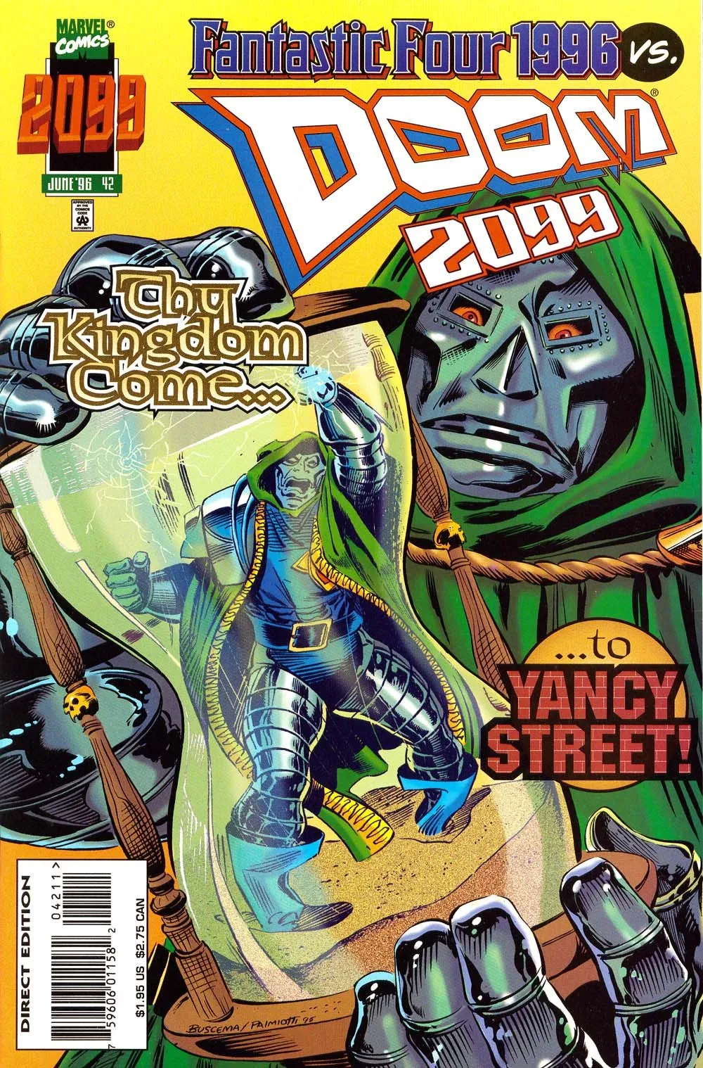 Doom 2099 Issue 42 (1996) - Read Free Comics Online in HD Quality page 1