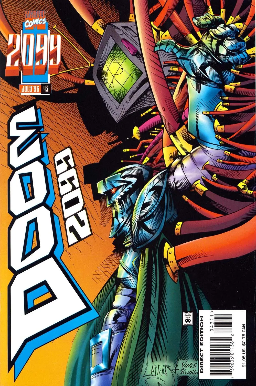 Doom 2099 Issue 43 (1996) - Read Free Comics Online in HD Quality page 1