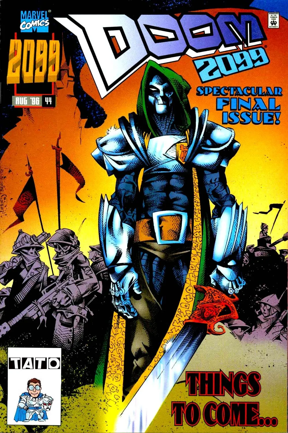 Doom 2099 Issue 44 (1996) - Read Free Comics Online in HD Quality page 1