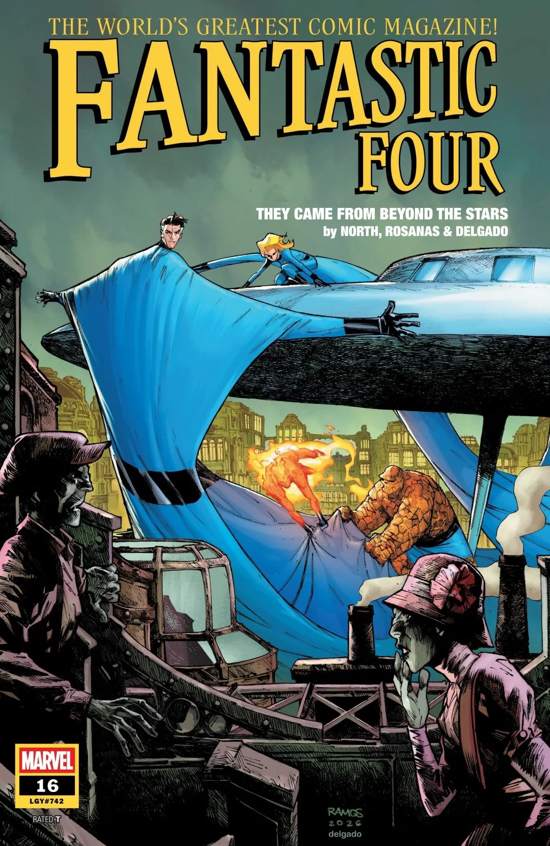 Fantastic Four Issue 16 (2026) - Read Free Comics Online in HD Quality page 1