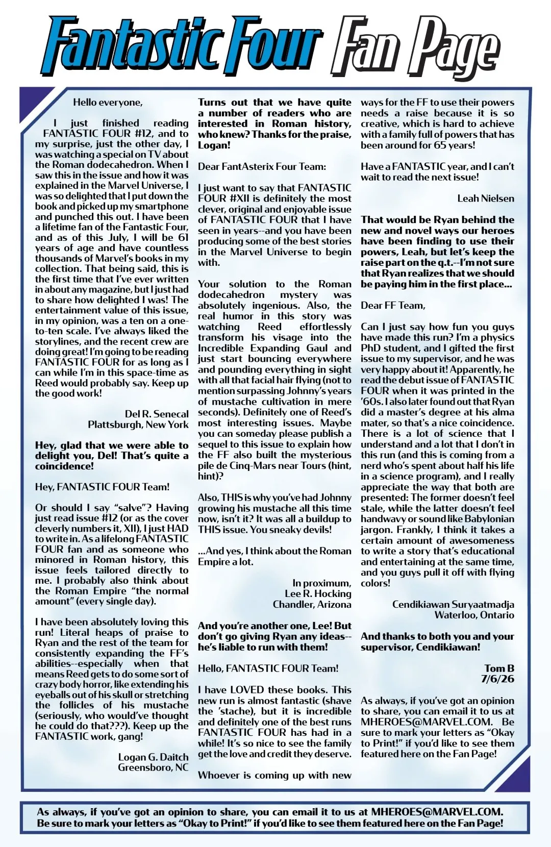 Fantastic Four Issue 16 (2026) - Read Free Comics Online in HD Quality page 23