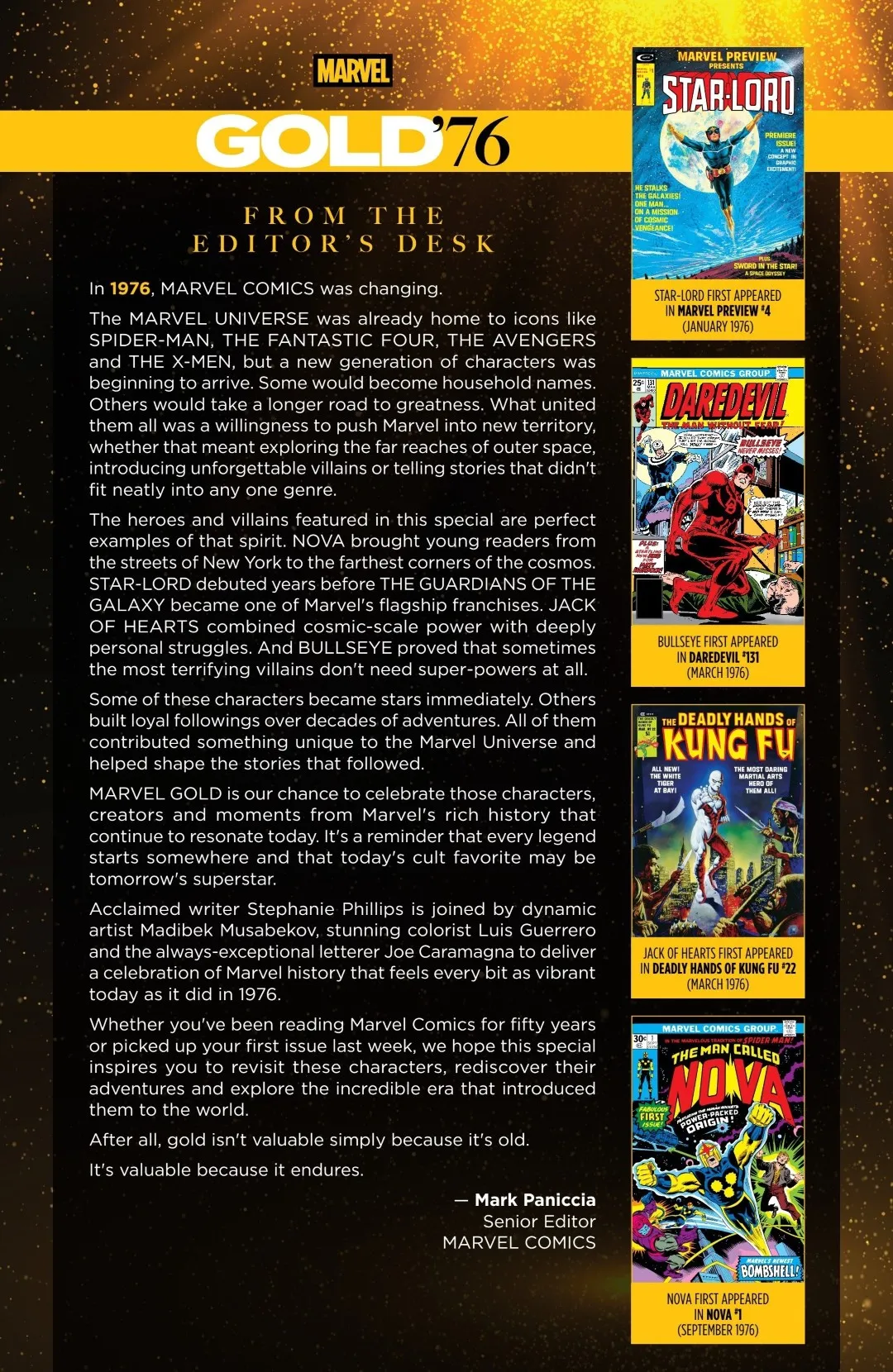 Marvel Gold '76 Issue 1 (2026) - Read Free Comics Online in HD Quality page 31