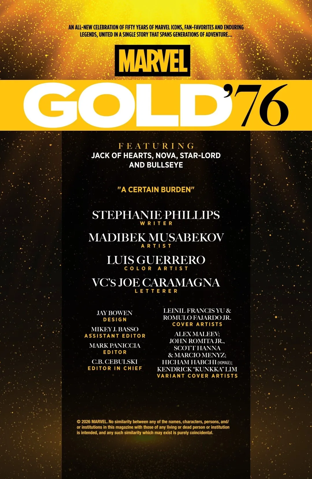 Marvel Gold '76 Issue 1 (2026) - Read Free Comics Online in HD Quality page 9