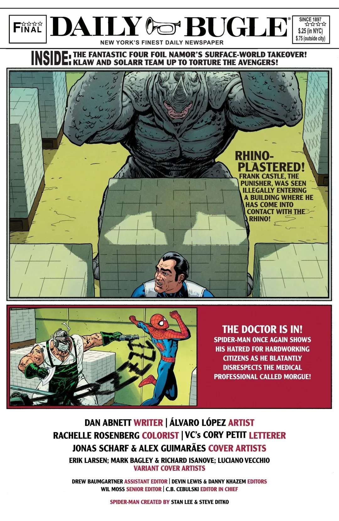 Punisher vs. The Amazing Spider-Man Issue 3 (2026) - Read Free Comics Online in HD Quality page 2