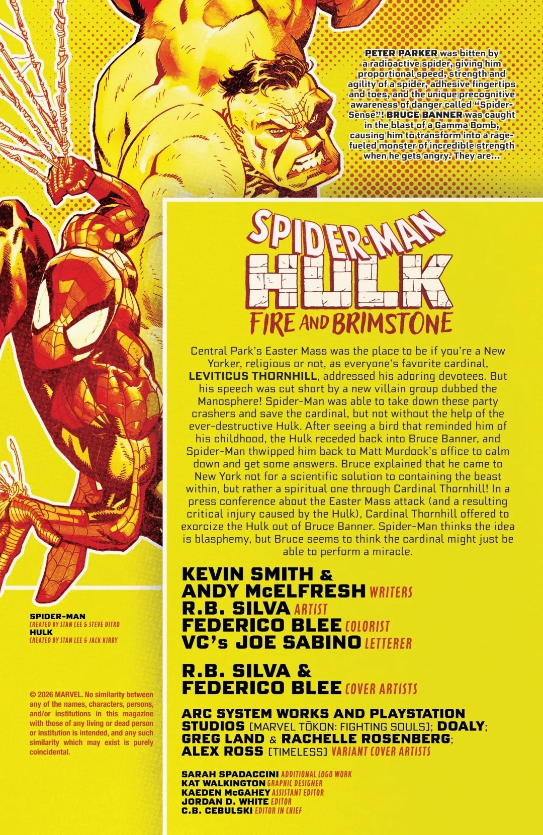 Spider-Man Hulk Fire and Brimstone Issue 2 (2026) - Read Free Comics Online in HD Quality page 2