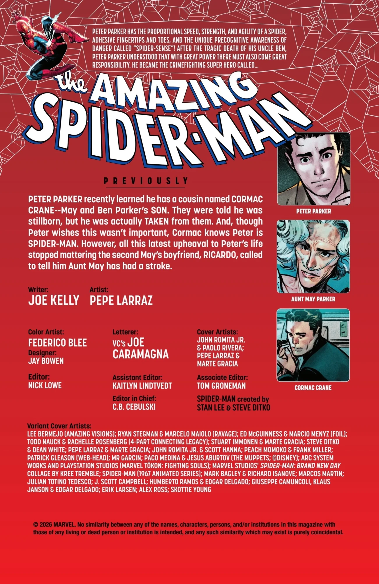 The Amazing Spider-Man Issue 1000 (2026) - Read Free Comics Online in HD Quality page 2