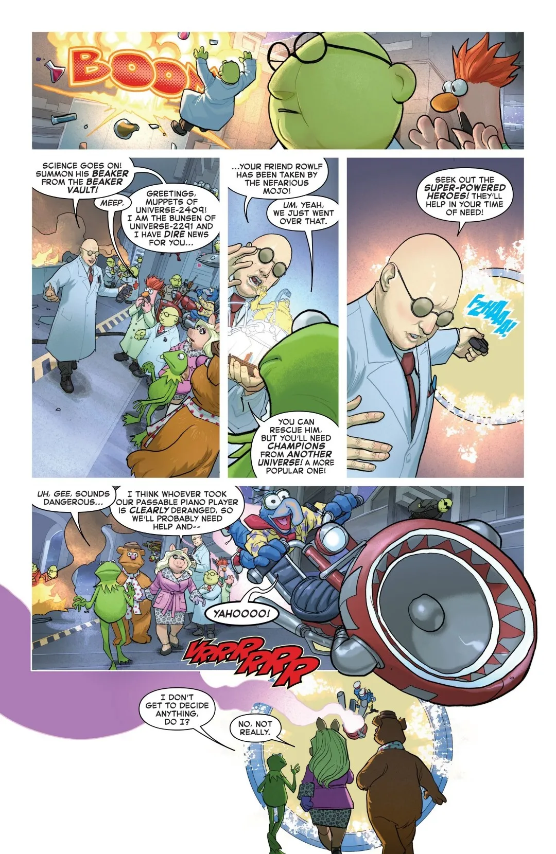 The Muppets Take the Marvel Universe Issue 1 (2026) - Read Free Comics Online in HD Quality page 7