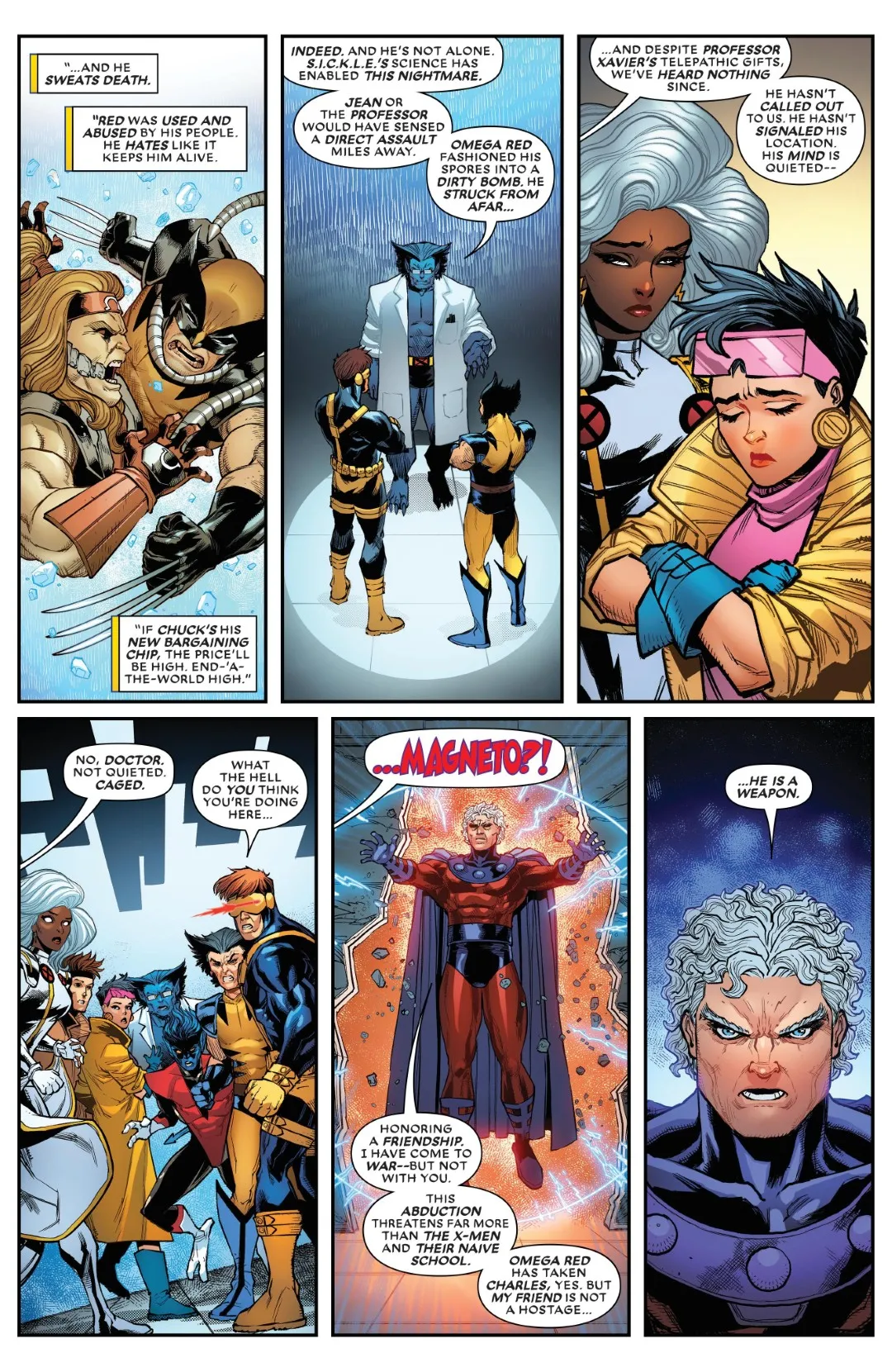 X-Men Omega Red Dawn Issue 1 (2026) - Read Free Comics Online in HD Quality page 7