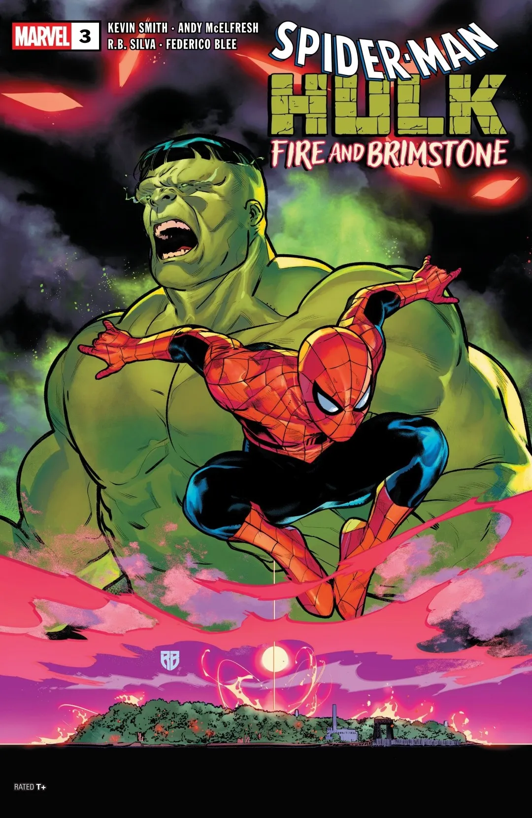 Spider-Man Hulk Fire and Brimstone Issue 3 (2026) - Read Free Comics Online in HD Quality page 1
