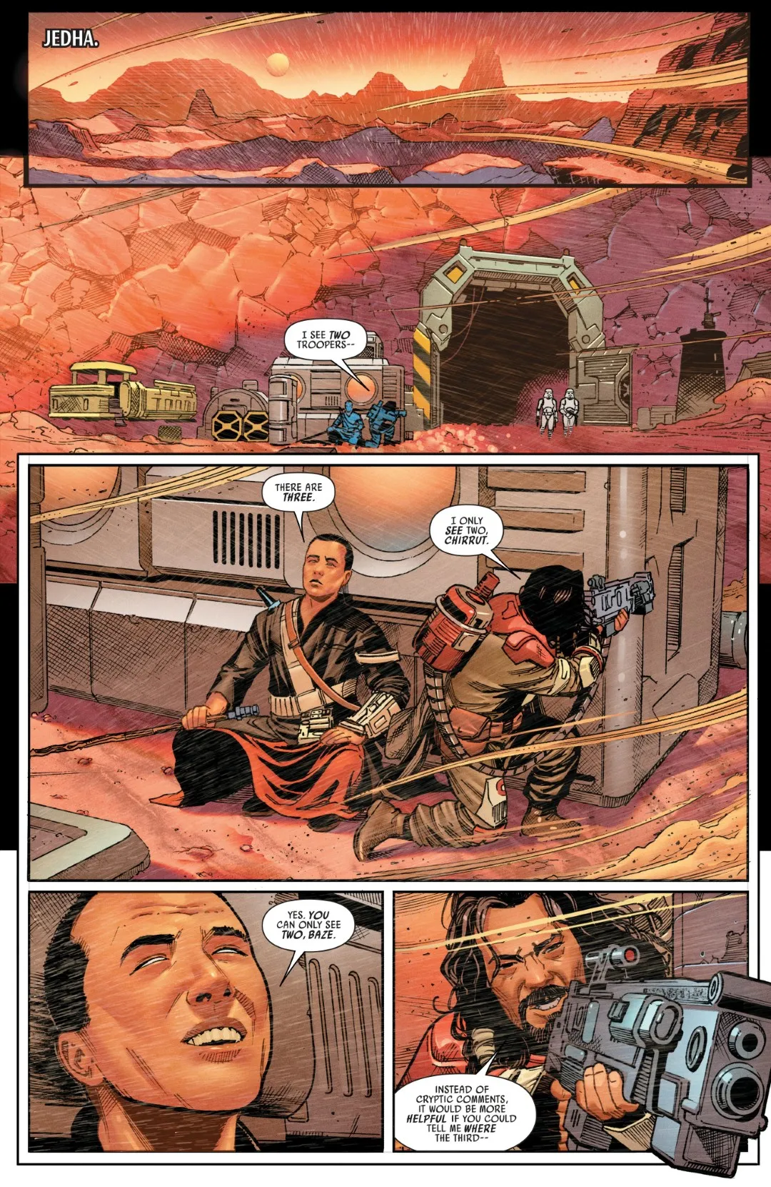 Star Wars Rogue One Chirrut & Baze Issue 1 (2026) - Read Free Comics Online in HD Quality page 2