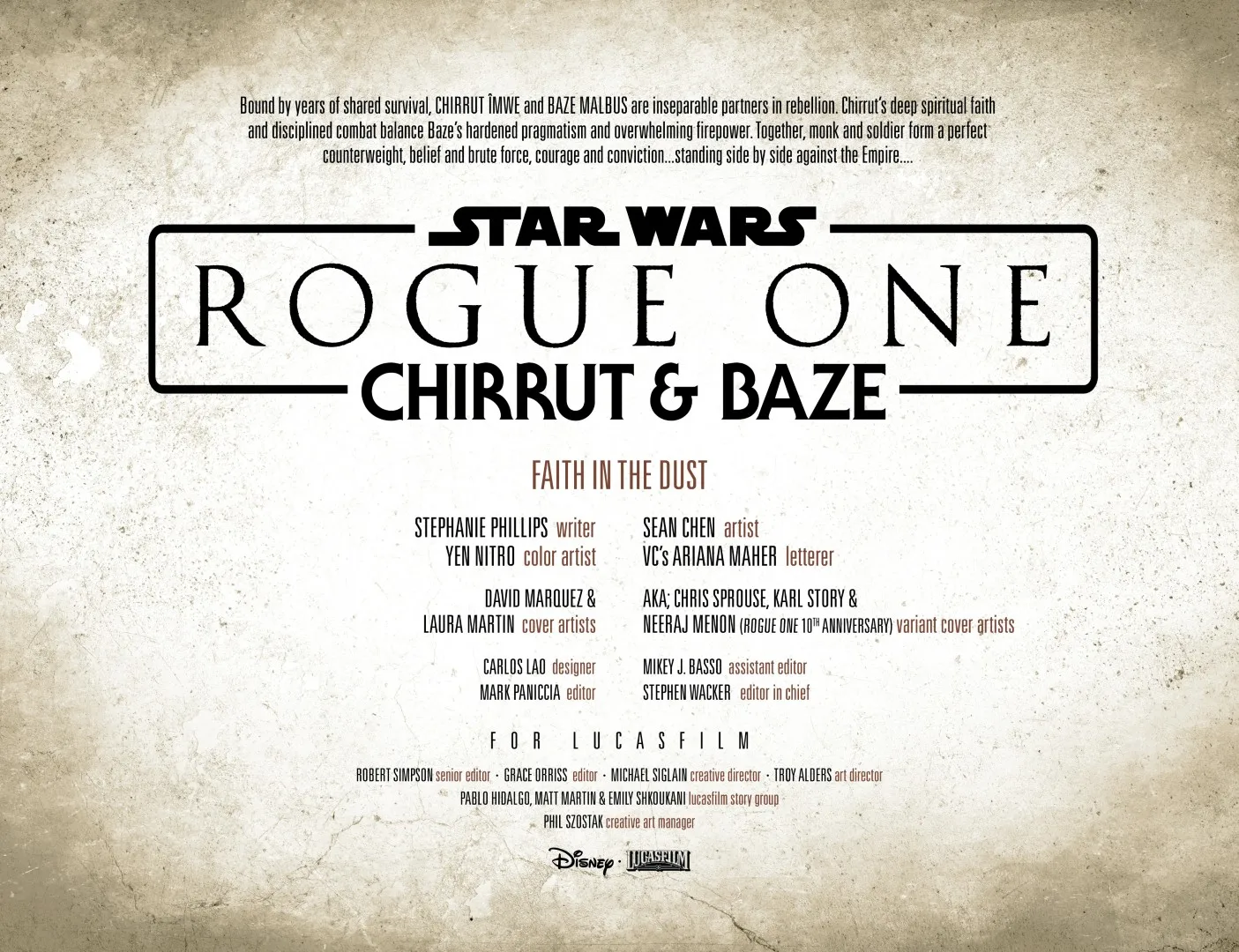 Star Wars Rogue One Chirrut & Baze Issue 1 (2026) - Read Free Comics Online in HD Quality page 5