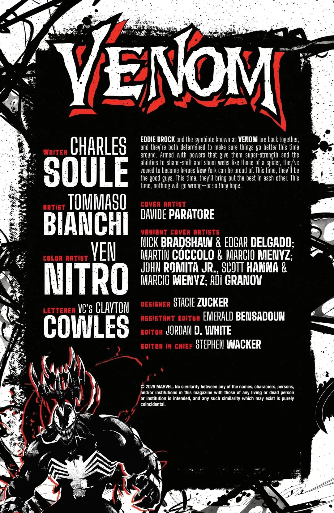 Venom Issue 1 (2026) - Read Free Comics Online in HD Quality page 2