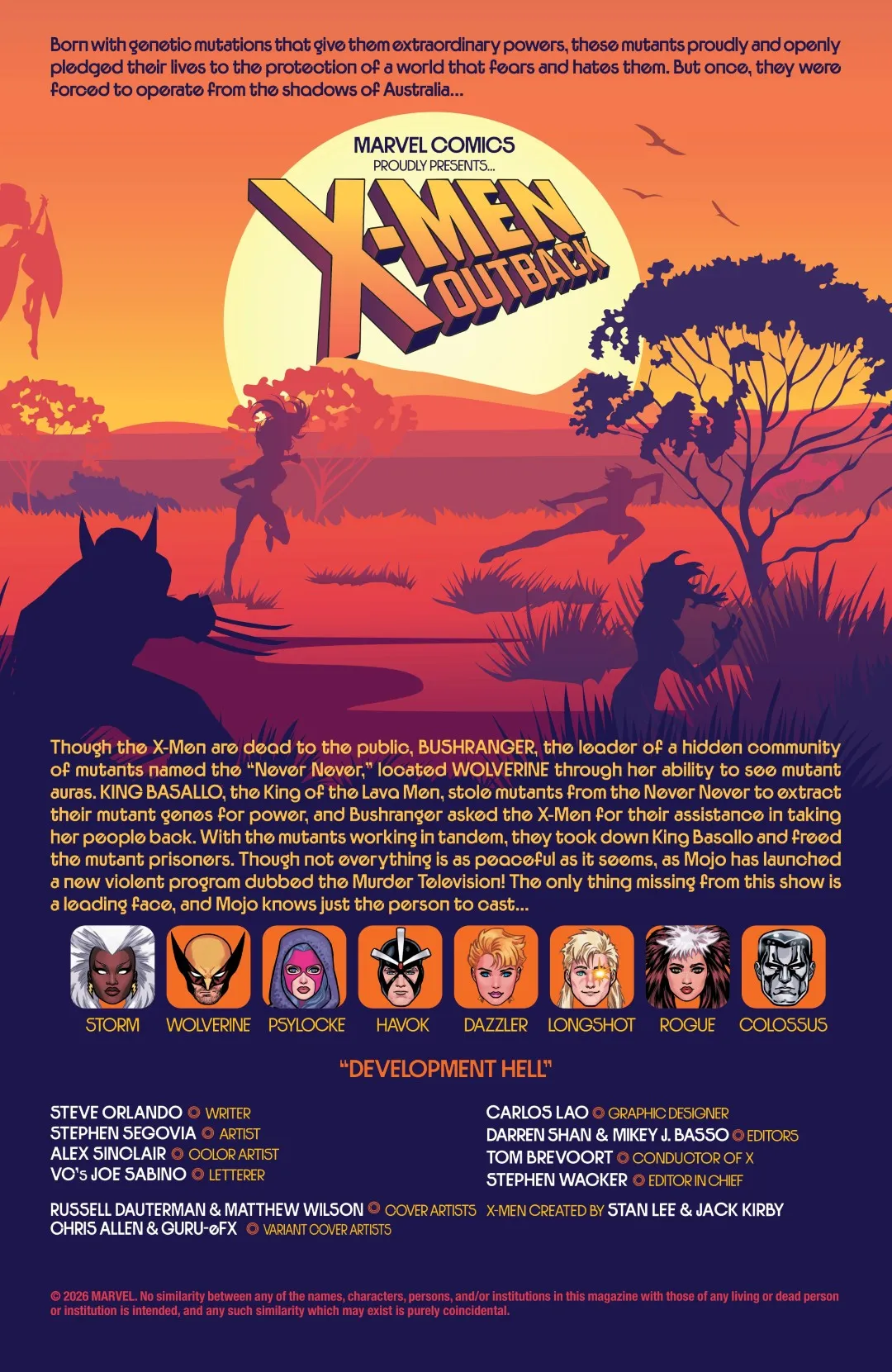 X-Men Outback Issue 5 (2026) - Read Free Comics Online in HD Quality page 2